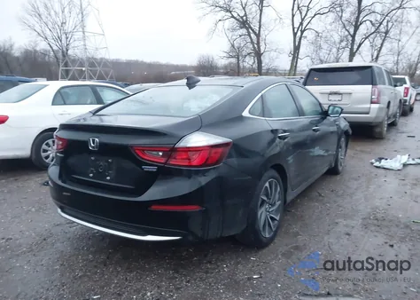 2022 Honda Insight Touring из США, поврежденный, VIN 19XZE4F99NE017741
